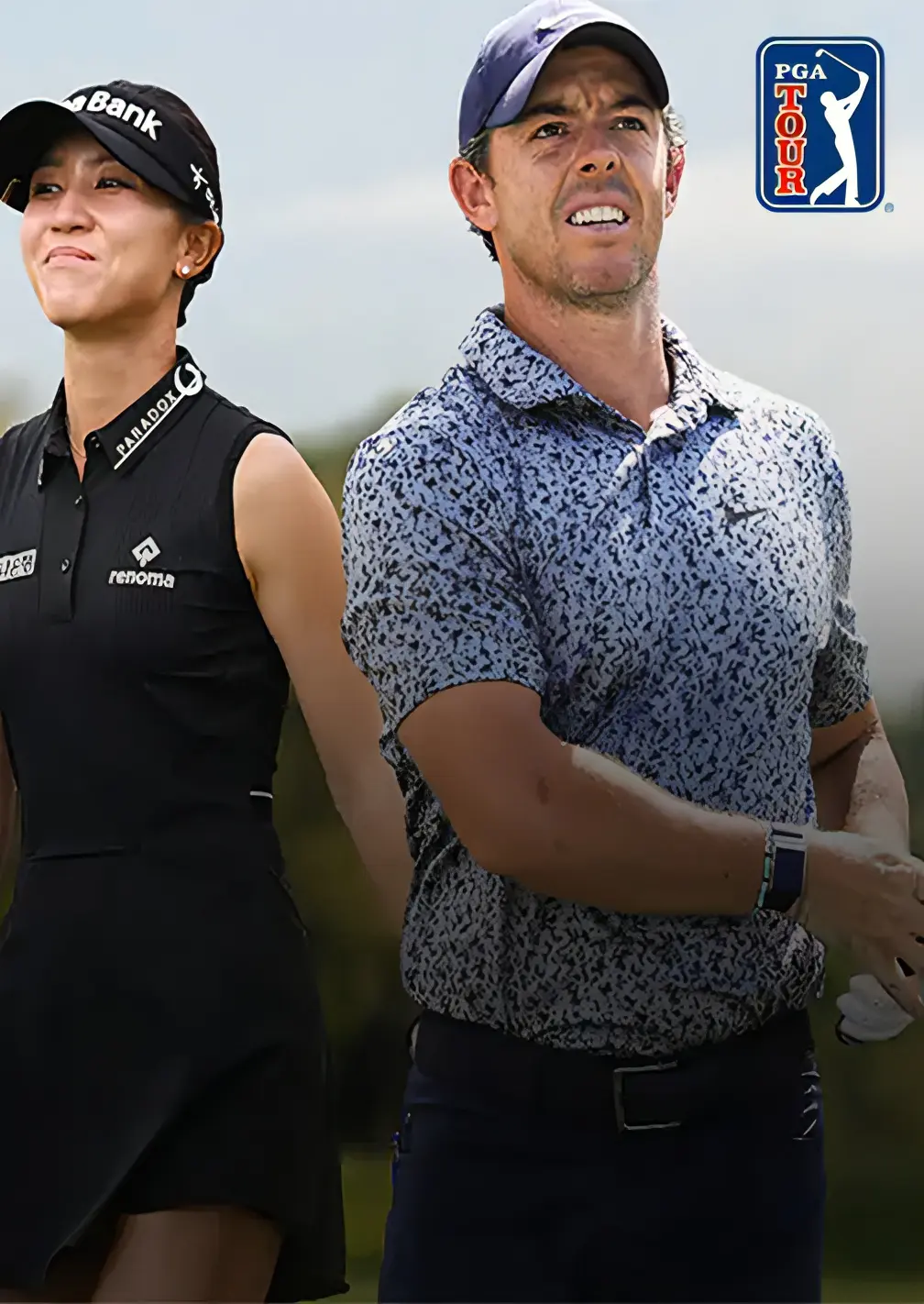 PGA golf players poster